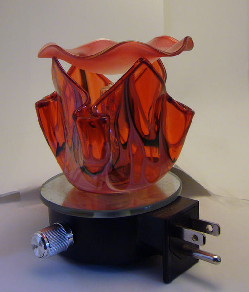 Red Flame Night Light