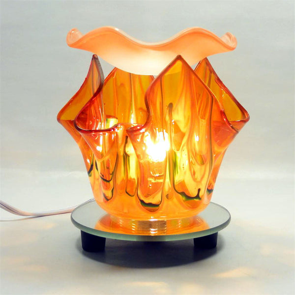 Orange  Flame Warmer