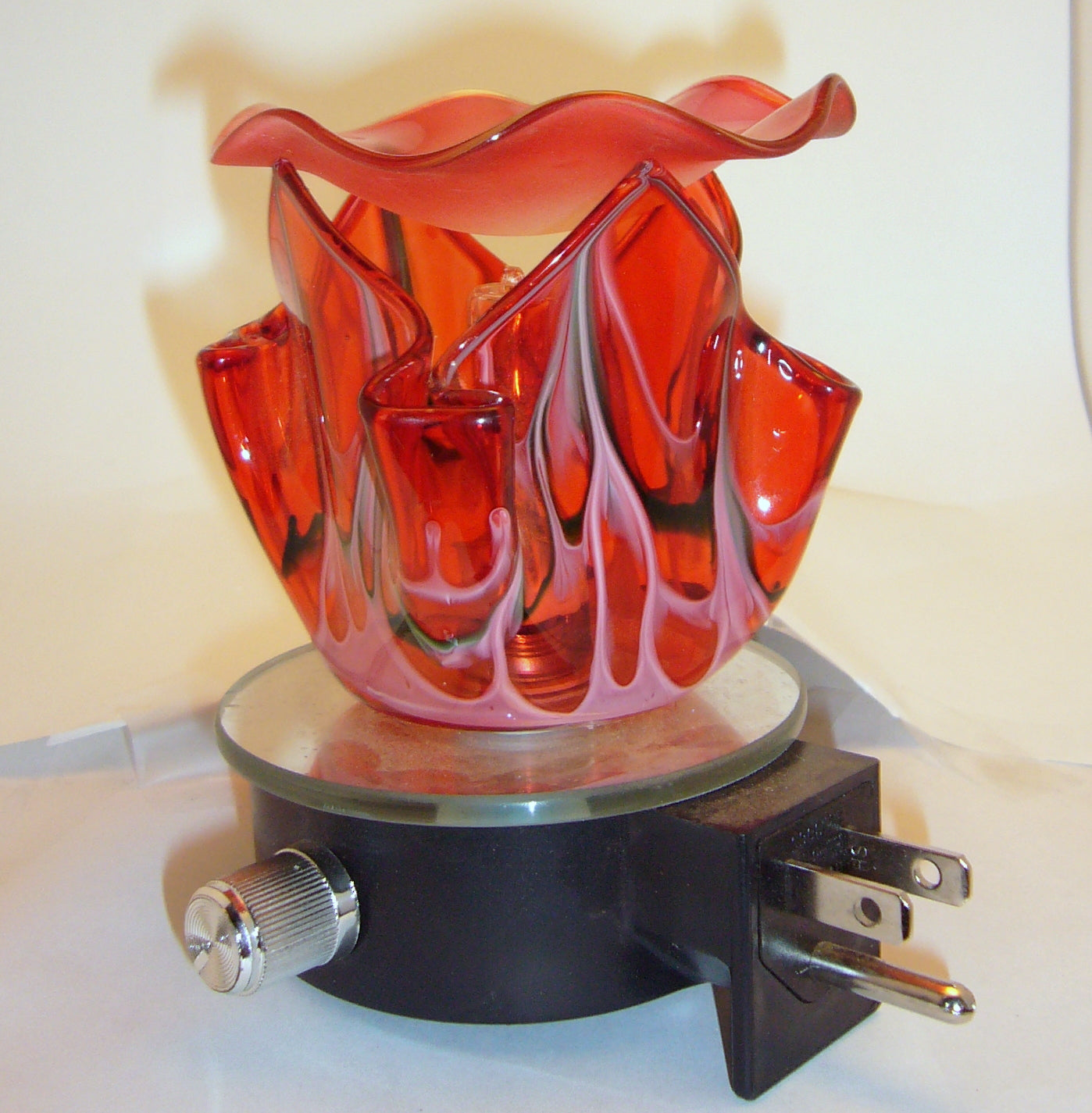 Red Flame Night Light